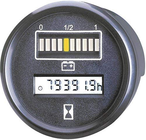 Bauser Batterie- und Zeitregler 830 12 V 0 bis 99999,9 Stunden