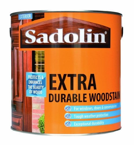 Sadolin EXTRA WOODSTAIN (YELLOW TIN) 5 litre - Dark Palisander