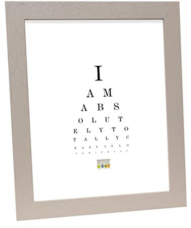 Deknudt Frames Basic Bilderrahmen aus Holz, Taupe, 20 x 30 cm