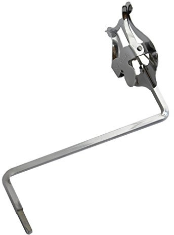Atril marcha saxo tenor y trompa, 130 mm (extra largo) Nquelado