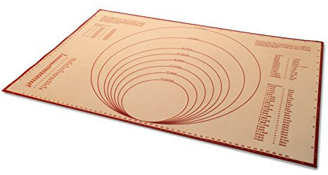 Lacor 66759-Tappetino con Stampa in Silicone, Colore: Beige