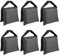 Neewer® 6er-Pack Schwarze Fotografie-Sandsäcke, Gegengewicht für Lichtstative/Dreibeinstative
