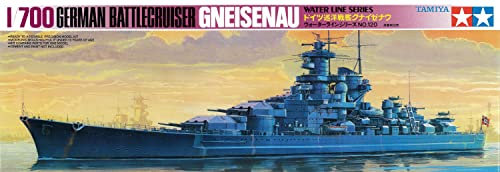 Tamiya – 77520 – Modellbau – Boot – Kreuzschneider Gneisenau, Mittel