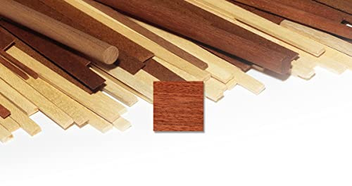 Sapelly Holz Leisten 3 Stk