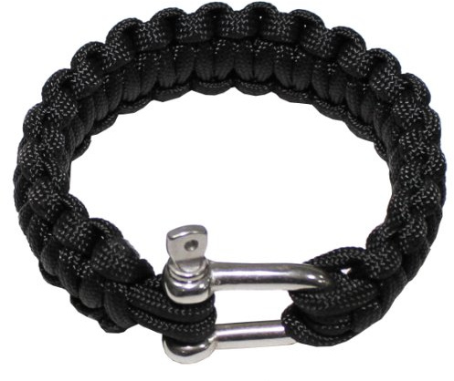 MFH Armband Paracord Breite 2.3cm, schwarz, L