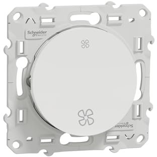 Schneider Electric S520233 Interrupteur VMC Odace Blanc