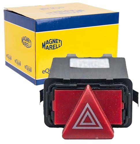 Magneti Marelli 000050974010 Warnblinkschalter | Kompatibel mit: AUDI A6 C5, A6 C5 Avant