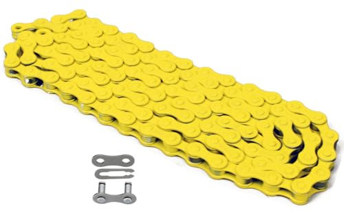 KMC Z410yellow-112l Fahrradkette, gelb, 1/2 x 1/8-Inch