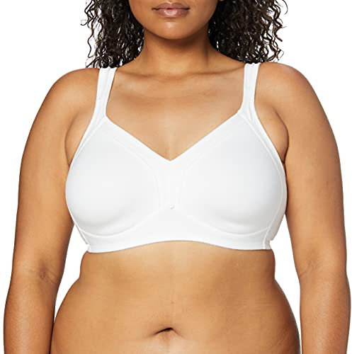 Triumph Womens Cotton Shaper N Bra, White, 42B UK
