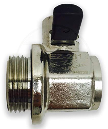 EZ (EZ-211) Silver 27mm-2.0 Thread Size Oil Drain Valve