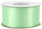 Satinband 38mm x 25m Rolle - FARBAUSWAHL in 3/6/12/18/25/38/50/75/100mm - farbecht & waschbar - Schleifenband für Hochzeit - Geschenkband zum Dekorieren Basteln - Hellgrün Zartgrün 530H