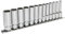 Sealey Ak69813D Socket Set 13Pc Deep 1/4Sq Drive Total Drive