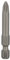 Bosch Professional Bit Extra-Hart für Phillips-Kreuzschlitzschrauben (PH2, Länge: 49 mm, 3 Stück), 2607001528, Cranberry