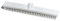 Coronet HACCP Scrubber, 45 cm, weiß, 45 x 30 x 30 cm
