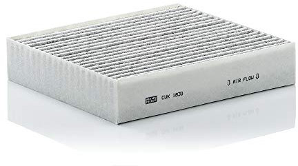 MANN-FILTER CUK 1830 Innenraumfilter/Kabinenluftfilter - Pollenfilter mit Aktivkohle - für Pkw + Transporter