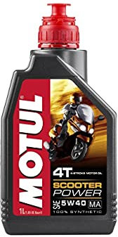 Motul 101260 Scooter Power 4T, 5 W-40, 1 L