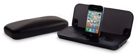 TDK WINTER TRAVEL PACK Akku-Reiselautsprecher inkl. kostenlosem EB410 InEar-Kopfhörer für Apple iPhone/iPod