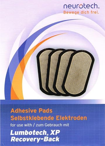 Neurotech selbstklebende Elektroden für Lumbotech XP, TYP 718x4 90x50mm, 4 Stück (6005.0532/4030.0030) von Technikus