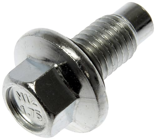 Dorman 65430 Oil Drain Plug Pilot Point M12-1.75, Head Size 15 mm Compatible with Select Models