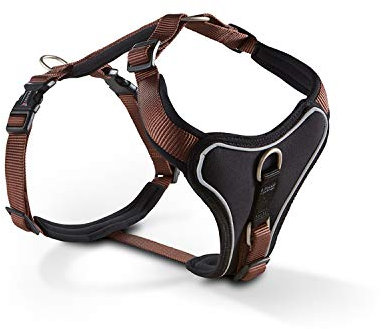 Wolters | Geschirr Professional Comfort in Tabac/Schwarz | Brustumfang 50 - 60 cm