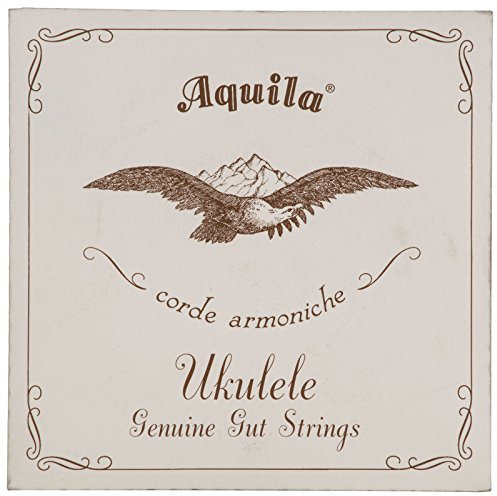Aquila Genuine GUT aq-1 ukulele soprano Strings – High g – Set di 4 corde