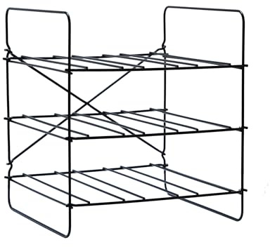 L'Atelier du Vin – City Rack Compact – Étagère à Bouteilles en Acier – Capacité 9 Bouteilles, Magnums Inclus