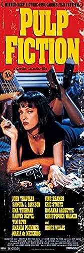 Philips Lighting Pulp Fiction 'Deckel' Tür Poster, 53 x 158 cm