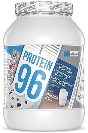 Frey Nutrition Protein 96 Straciatella, 1er Pack (1 x 750 g)