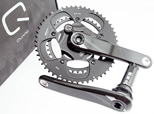 Quarq Elsa 10R Road Power Meter 53-39T BB30 Crank Set - Black, 17.75 cm