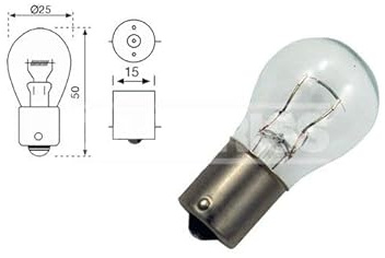 Carpriss 79780251 Glühbirnen, 24 V, 21 W, 2 Stück