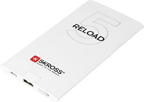 SKROSS Ultra Flat External Battery Time to charge: 4 hours white