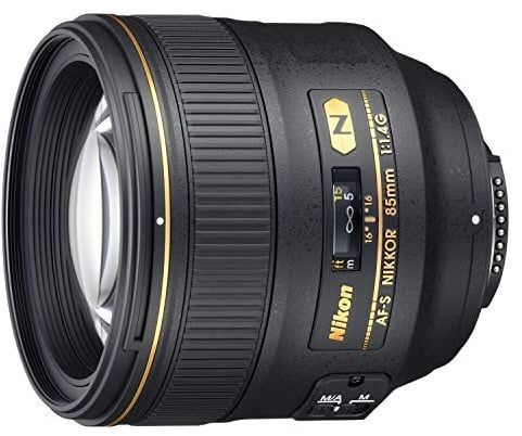 Nikon AF-S NIKKOR 85mm f/1.4G Objectif Noir