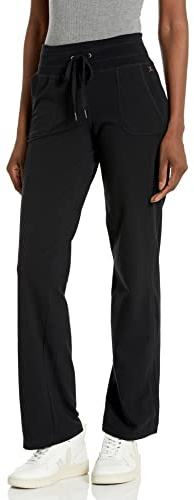 Danskin Women's Straight Leg Drawcord Athletic Pants