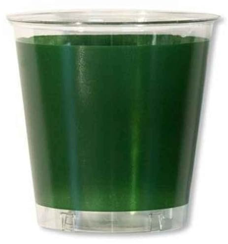 EX.TRA. Bicchieri di Plastica Verde Scuro 300 cc 10 Pezzi