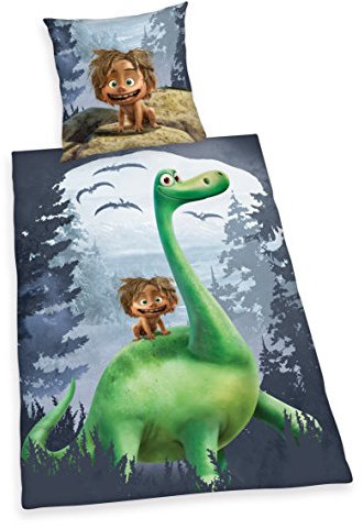 Klaus Herding Arlo und Spot Bettwäsche, 100 % Baumwolle, Bezug 135 x 200 cm, Kissen 80 x 80 cm