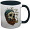 Ma2ca® Seeman Skull Tasse Pirat Becher Kaffeetasse Tasse Becher-innen_schwarz