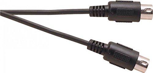 6m Screened Midi Lead Cable 5 Pin Din Male
