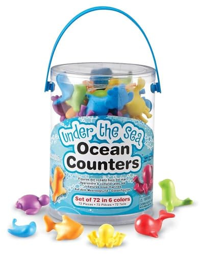 Learning Resources Under the Sea Ocean Counters