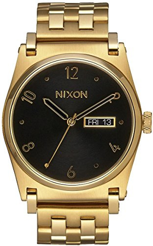 Nixon Damen-Armbanduhr Jane Analog Quarz Edelstahl A954-510-00