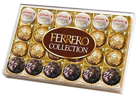 Ferrero Assortiment chocolat - La boîte de 24, 269g