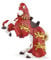 Papo 39340 König Medieval-Fantasy Tiere Figur, Pferd von Richard Löwenherz, Spielfigur, rot, Einheitsgröße