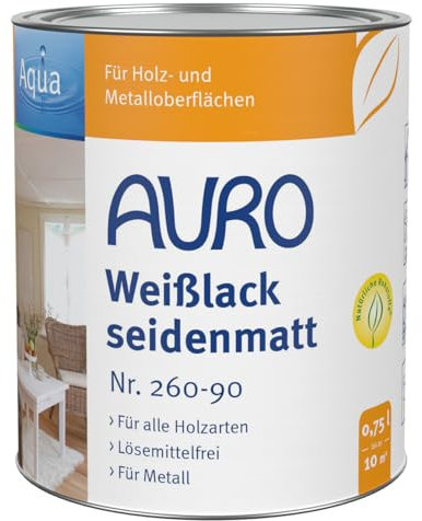 AURO Buntlack, 0,75 Liter in Englisch rot-seidenmatt [Misc.]