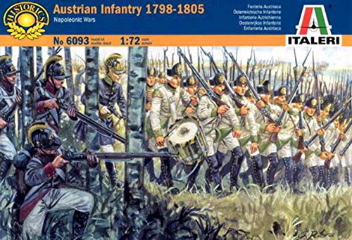 Italeri 510006093 - 1:72 Napoleon Kriege- österreicher Infanterie Jahr 1798-1805