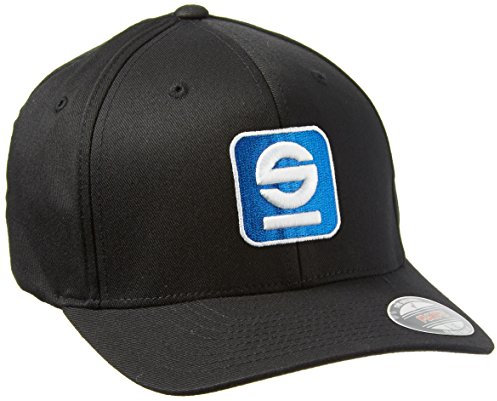Sparco SP12N S Icon Black Large/XL Cap by Sparco