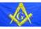 Fahne Flagge Freimaurer Grösse 1,50x0,90m FRIP –Versand®