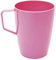 Harfield Pink Beakers Mugs (Pack of 4,280ml) Lightweight Virtually Unbreakable Polycarbonate Plastic