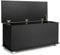 Home Source Ottoman Storage Toy Chest Bedding Blanket Box, Black, 99cm