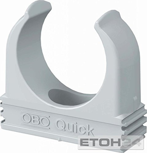 OBO Bettermann 2955 / M25 Schnellspanner M25 hellgrau (1 Stück)
