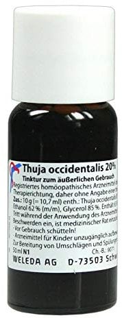 Thuja Occidentalis 20% äußerlich Tinktur