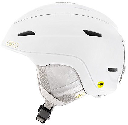 Giro Damen Skihelm STRATA MIPS, mat White Deco, M/55.5-59 cm, 240106-008